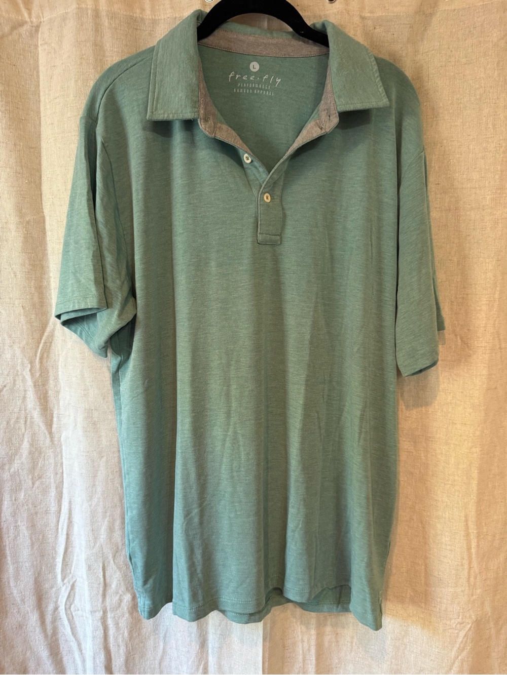 Free Fly Apparel Men’s Sage Polo Shirt